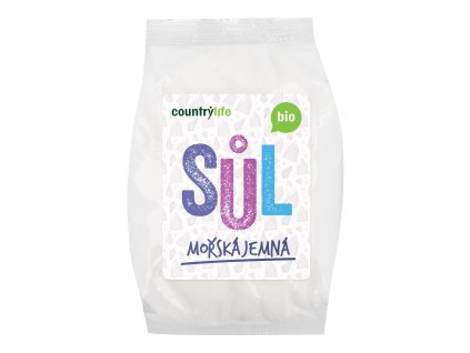 Sól morska drobna 1 kg BIO COUNTRY LIFE