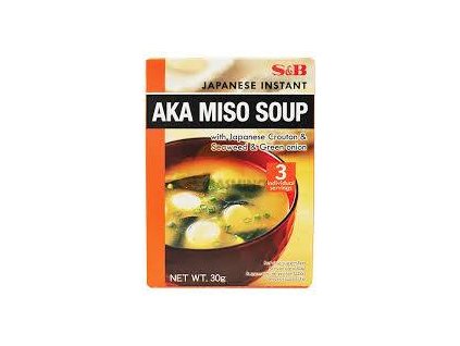 S&B instant leves Aka Miso 30g