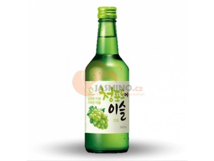JINRO rice soju with grape flavor 13% 360ml