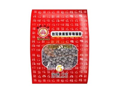 wu fu yuan cerne tapiokove perly z hnedeho cukru 1kg