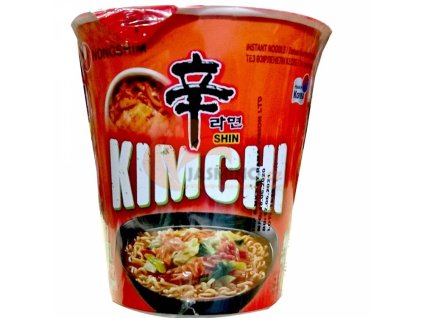 NONGSHIM Inst. pálivé rezance Kimchi (kelímok) 75g