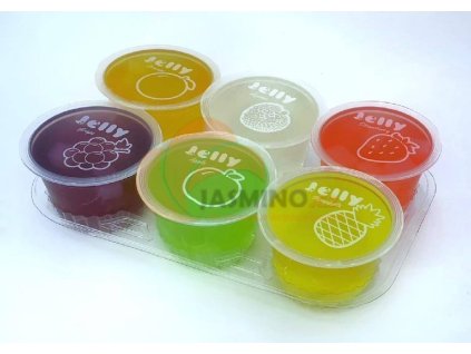 Nanaco pudingové želé mix 6 príchutí 648g