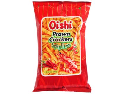 oishi krevetovy snack palivy 60g