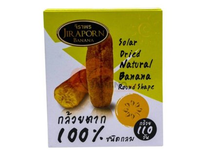 JIRAPORN Getrocknete Bananenstücke (rund) 240g