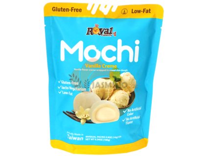 ROYAL FAMILY Crema de vanilie Mochi 180g