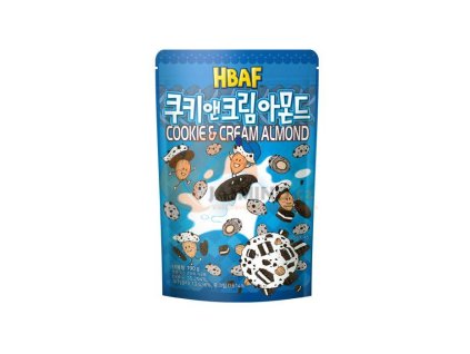 HBAF Almond biscuits and cream flavor 120g