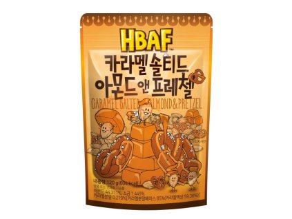 HBAF Almond Salted Caramel and Pretzel 120g