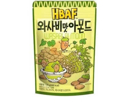 HBAF Mandľová príchuť Wasabi 120g
