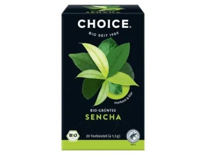 CHOICE Sencha green tea 20 x 1.5 g organic