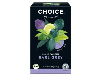 CHOICE Schwarztee Earl Grey 20 x 2 g bio