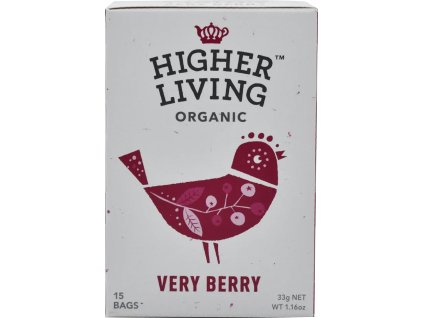 Higher Living Čaj Mix bobúľ 15 x 2,2 g bio