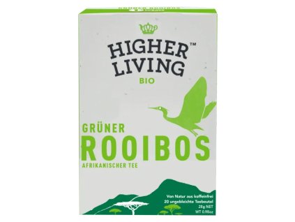 Ceai verde Rooibos Higher Living 20 x 1,4 g organic
