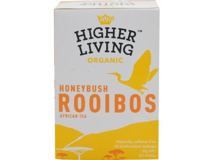 50073 higher living caj rooibos medovy ker 20 x 1 4 g bio