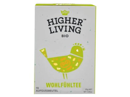 Higher Living Bylinný čaj pre dobrú náladu 15 x 2 g bio