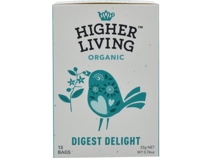 Ceai de plante pentru o bună digestie Higher Living 22 g organic