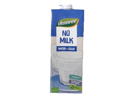 Dennree Ne-mlieko ovos a sója 1 l bio vegan