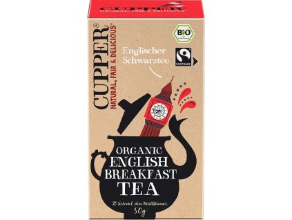 Cupper Black tea English Breakfast 20 x 2.5 g organic
