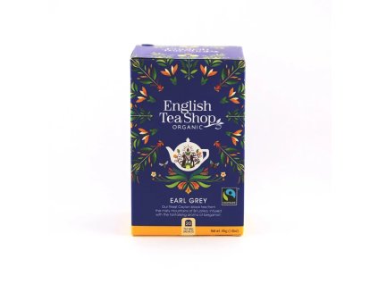 English Tea Shop Černý čaj Earl Grey 20 x 2 g bio