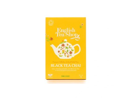 English Tea Shop Čierny čaj korenený 20 x 2 g bio