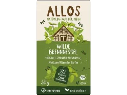 Allos Kräutertee Wilde Brennnessel 20 x 1,5 g bio