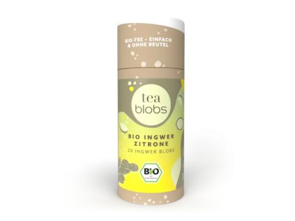 TeaBlobs Ingwer und Zitrone 20 x 1,2 g bio