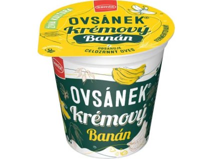 Zabpehely krémes banán 160g SEMIX