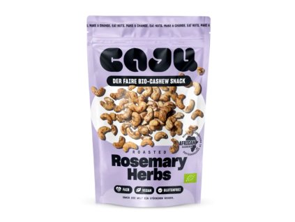Caju Kešu pražené Rozmarín 140 g bio