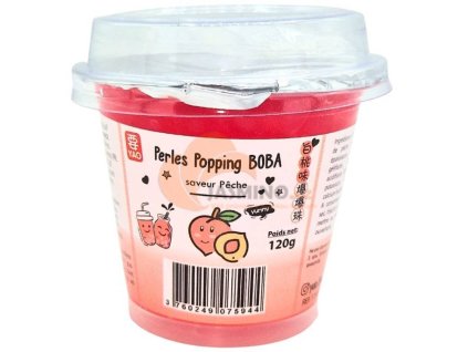 oboba poping boba broskev kulicky 120g