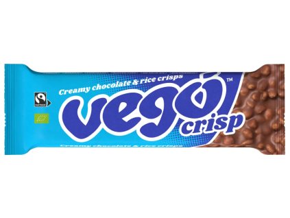 Vego csokoládészelet rizsszeletekkel 40 g bio