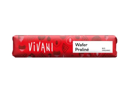Schokoladen-Nougat-Waffel BIO - 40g Vivani