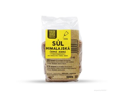 sare fină neagră de Himalaya 500g PROVITA