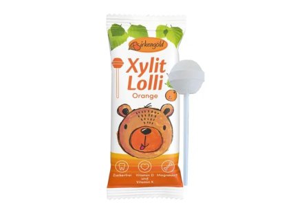 Birkengold Xylitol nyalóka narancs 6 g