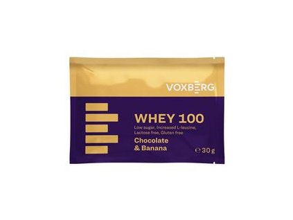 1 whey 100 30 g cokolada banan