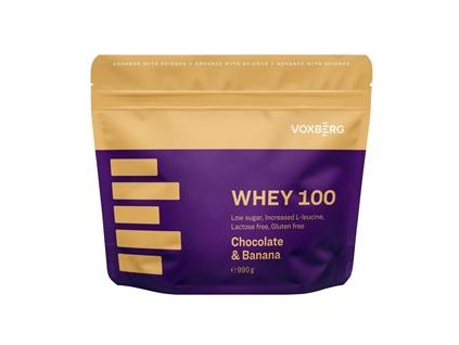 1 whey 100 990 g cokolada banan