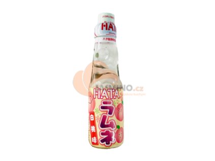 genki ramune hata perlivy napoj bile broskev 200ml