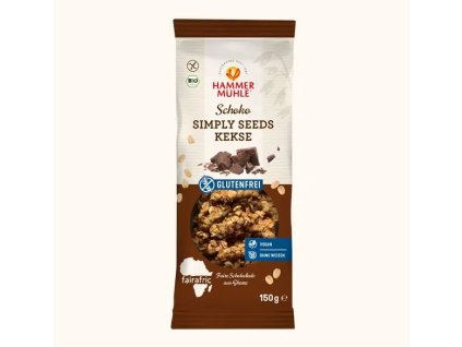 Hammermühle Simply Seeds Chocolate Biscuits 150 g organic
