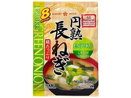 hikari miso enjuku koji instantni polevka miso zelena cibulka 153 6g