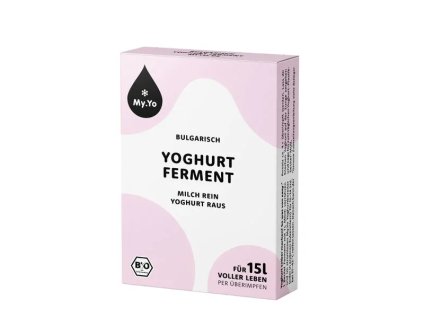 My.Yo Jogurtové kultúry pre bulharský jogurt 3x 5 g bio