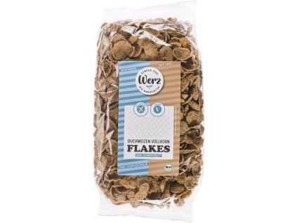 Werz Buckwheat flakes gluten-free 250 g organic