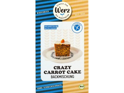 Werz Gluten-free baking mix Carrot cake 500 g organic