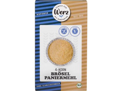 Werz 4-grain gluten-free breadcrumbs 200 g organic