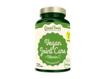 Joint Care Vegan + wit. C 90cps ZIELONE WARZYWA