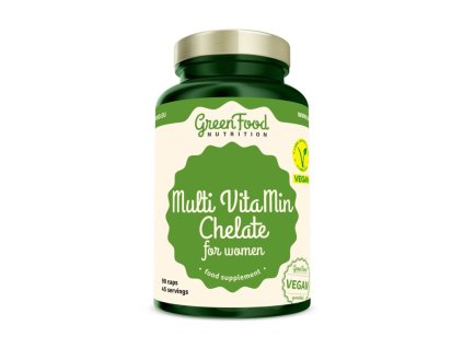 Chelat Multi VitaMin dla kobiet 90cps GREENFOOD