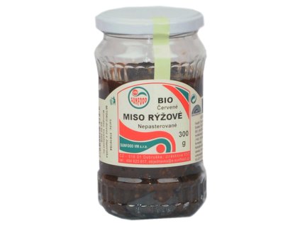 Ryż miso czerwony niepasteryzowany. 300g BIO OWOCE SŁONECZNE VM