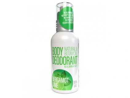 Spray deodorant natural - Bergamota si lime 100ml DEOGUARD