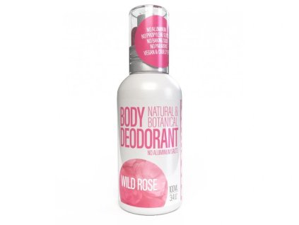 Spray deodorant natural - Wild Rose 100ml DEOGUARD