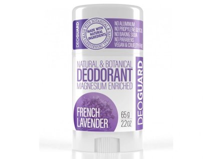 Natural solid deodorant - Lavender 65g DEOGUARD