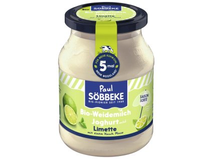 Söbbeke Jogurt limonka mięta 500 g bio