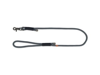 Soft Rope lesa rotunda tesuta, negru/gri