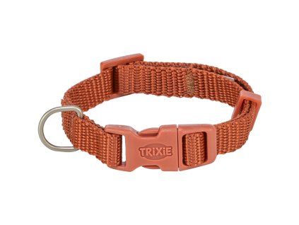 Nylonový obojek PREMIUM, rezavá (Velikost obojku PREMIUM S:25-40cm/15mm)